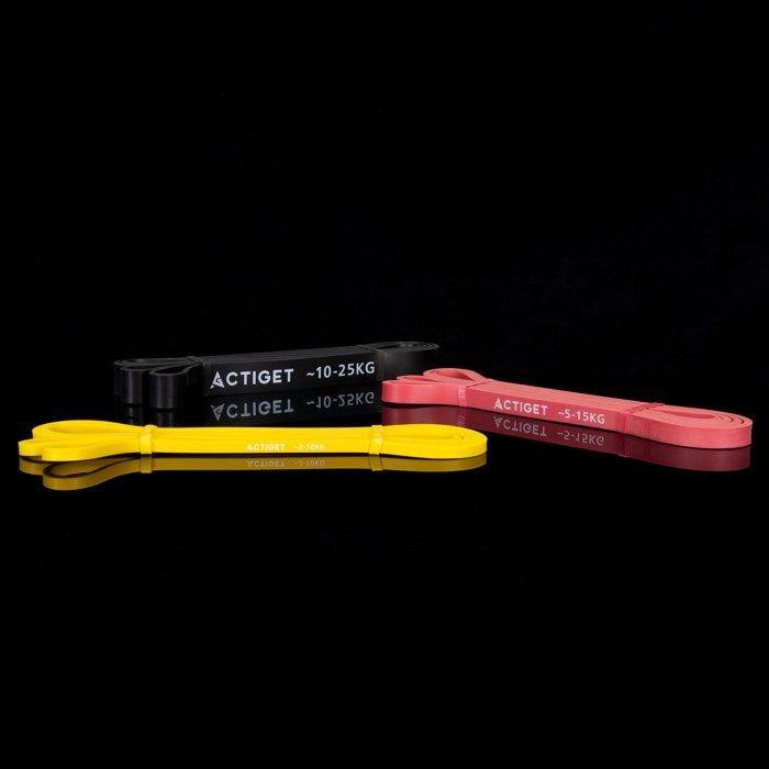 Bandes de résistance - SPRINGOS - Lot de 3 - Élastiques flexibles - Fitness - Débutant