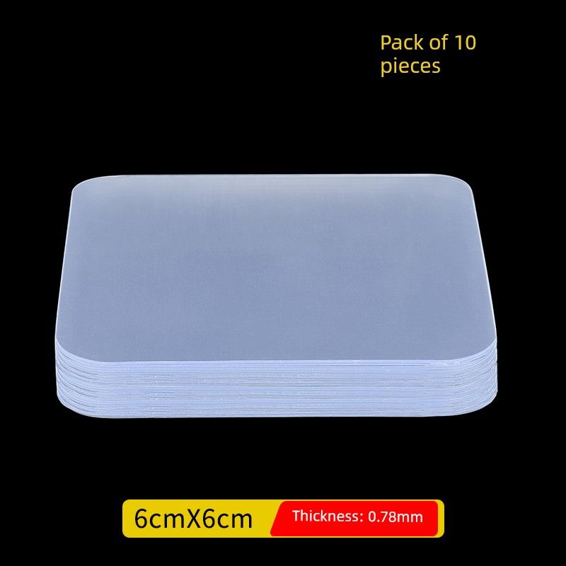 

Double-Sided Adhesive Tape with High Viscosity for Car Etc Decorations, Traceless Wall Stickers, No-Drill Car Floor Mat Fixing Tool Square_6*6Cm [10 Pieces]
