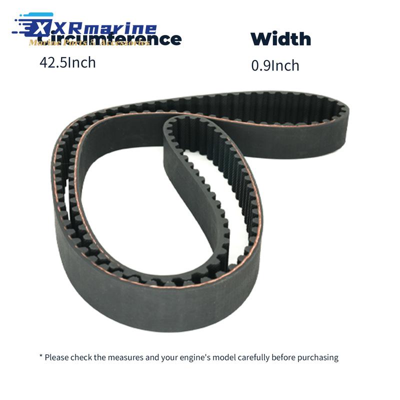 67F-46241 Timing Belt Fits for Yamaha Outboard Motor 4 Stroke 75 To 115 HP F75 F80 F90 F100 F115 Parsun F90 67F-46241-00