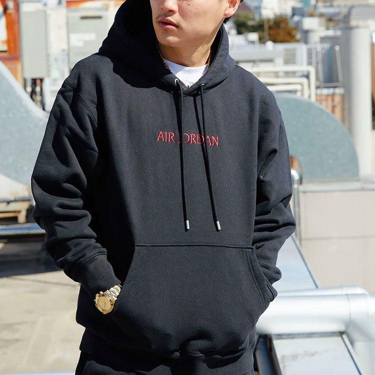 Jordan Sweatshirts Men's Black Hooded Moderate Other DO6095-010