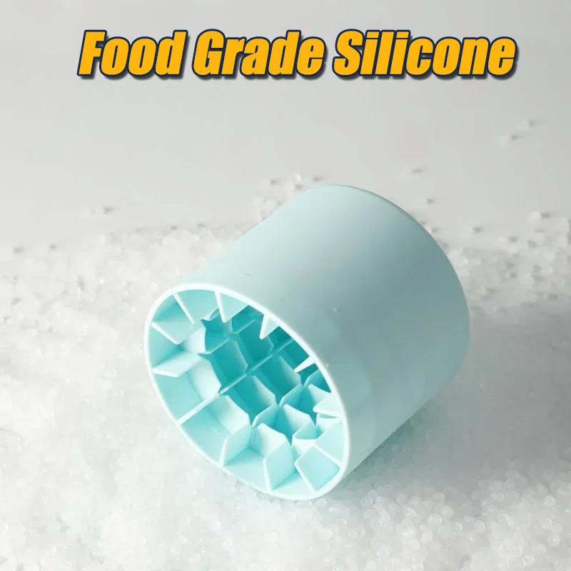 Eiskübel Tassenform Silikon Eiswürfelform Lebensmittelqualität Schnell Gefrieren Eiswürfelbereiter Eiskübel Whiskybereiter Küchenzubehör