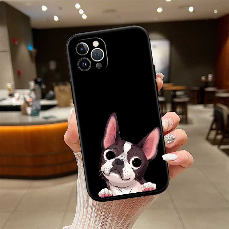 UP24 Cute Pug Dog Bull corgi Phone Case for Samsung Galaxy S20 S21 S22 Ultra FE + Plus A21S A22 A24 A25 A26 A30 A30S A31