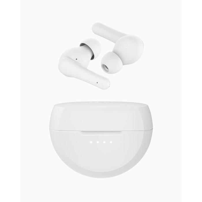 Căști wireless - BELKIN - SOUNDFORM RHYTHM - Autonomie 28 ore - Bluetooth 5.3 - IPX5