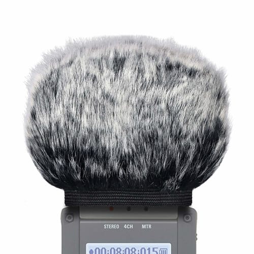 SUNMON Microphone Windscreen Muff for Zoom H4N Pro Portable Digital Recorder - Outdoor Microphone Windshield Wind Cover Pop Filter