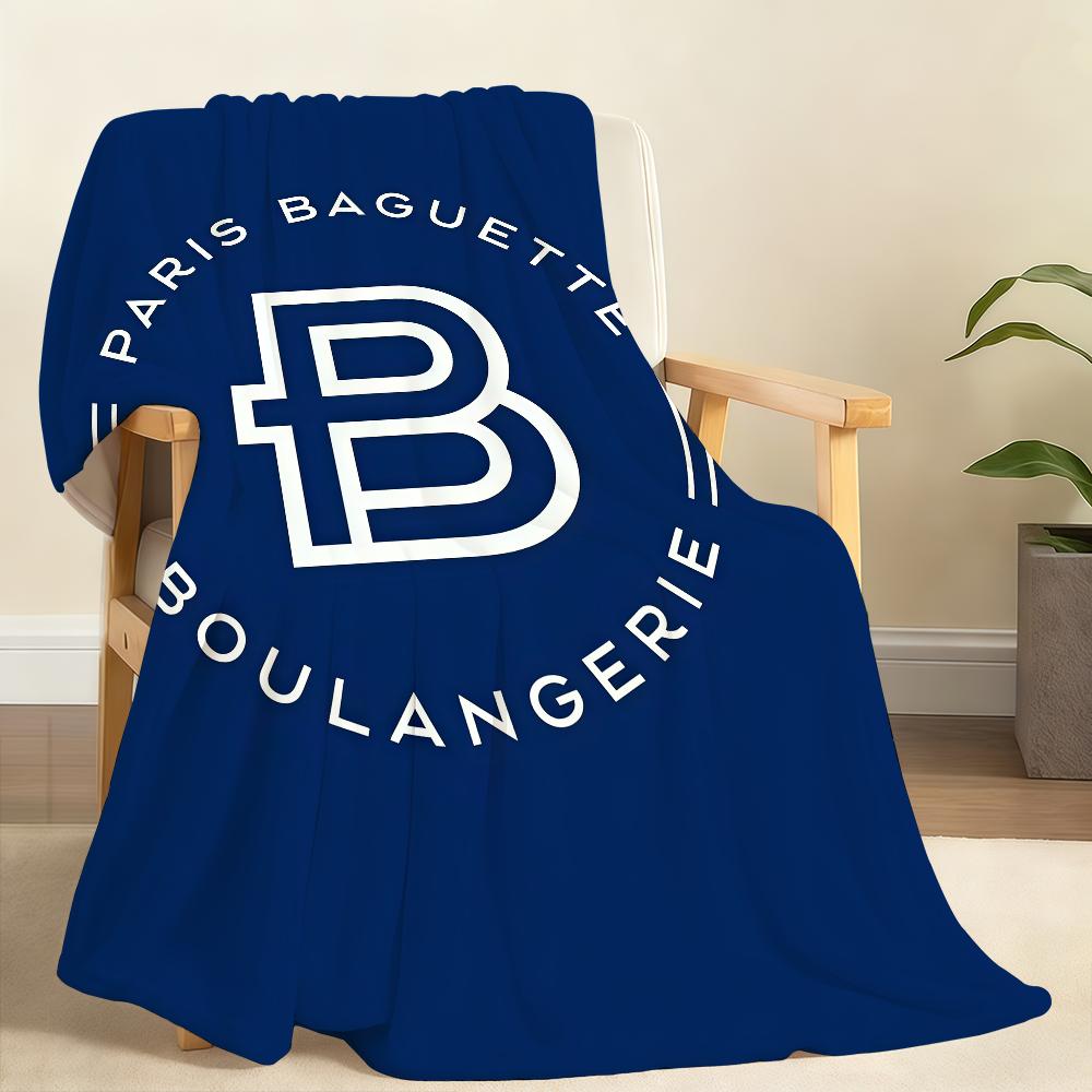 Luxurious P Paris B Baguette E Blanket Soft Throw Blanket for Home Bedroom Bed Sofa Picnic Travel Office Rest Cover Blanket Gift