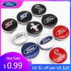 Car Sticker 4Pcs 54mm Car Original Wheel Center Covers Hup Caps Decoration For Ford Focus MK2 Fiesta Mondeo Galaxy Falcon Territ