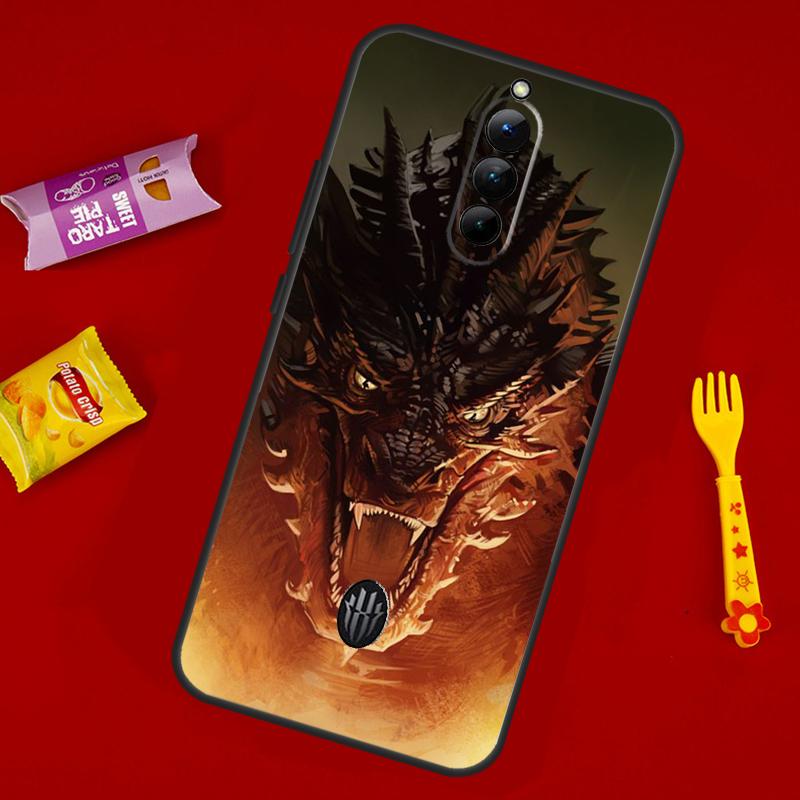 

Крутой чехол-арт с драконом для ZTE Nubia Red Magic 8S 9S 10S 8 9 10 11 Pro Plus 6 7 6S 7S Pro 6R 5G 10 Air Red Magic 9 Pro