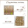Harajuku Long Blonde Cosplay Wig 28inch Lolita Wig with Bangs Princess Curly Wavy Wig  Carnival