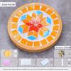 Mosaik Glimmer Bambu Underlägg & Grytunderlägg DIY-kit för Studenter & Barn