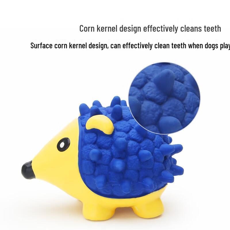 EETOYS Squeaky Hedgehog Dog Toy