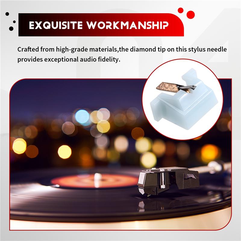 A84X-Turntable Needle Stylus For SHURE SS35C SC35C M25C 4766-D7 Turntable Accessories LP Vinyl Turntable