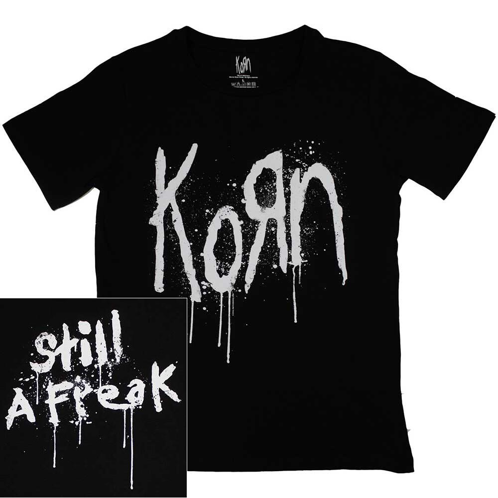 Korn Still A Freak Ladies Black Shirt S M L XL XXL T-Shirt Official Band Tshirt L