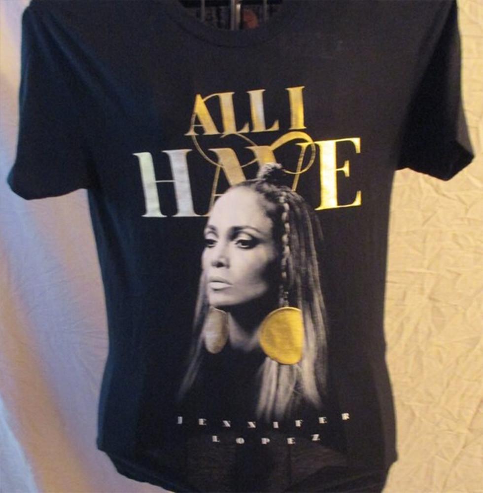 Jennifer Lopez all I Have-las Vegas Unisex All Size S-4XL CG955 Unisex T-Shirt