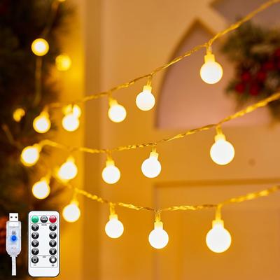 Catena Luminosa LED 10M USB Catena Luminosa da Esterno Impermeabile Ghirlanda Per Matrimonio Giardino Decorazione Festa di Natale