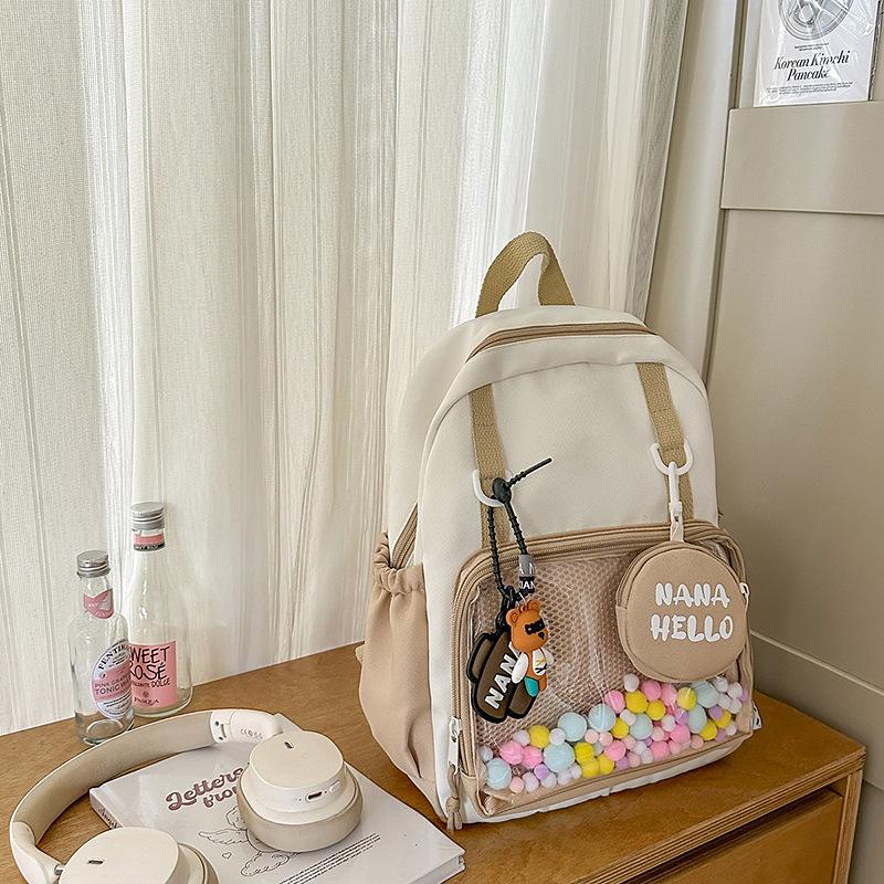 Junior High School Schoolbags  Female Pupils  High Capacity High School Students  New Lightweight Backpacks  Shoulder Bags.