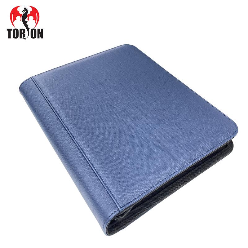 252-Card Large Capacity Hard Album: 9-Pocket Toploader Transparent Pokemon Card Storage.