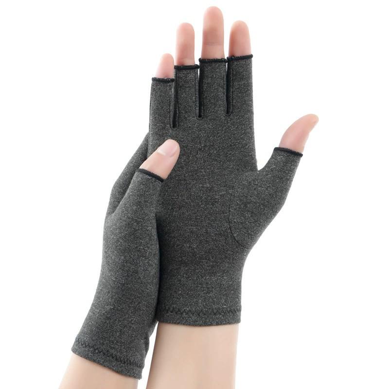 2025 New Style Fingerless Compression Gloves: Anti-Slip, Wear-Resistant, Joint Rehabilitation for Men and Women