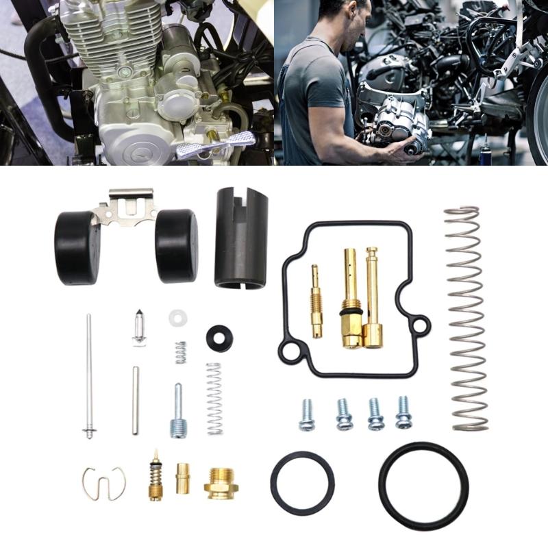 Kit de reparare a carburatorului modernizat Seturi de reparare a carburatorului pentru motociclete Instalare ușoară, potrivit pentru XR100 CRF100