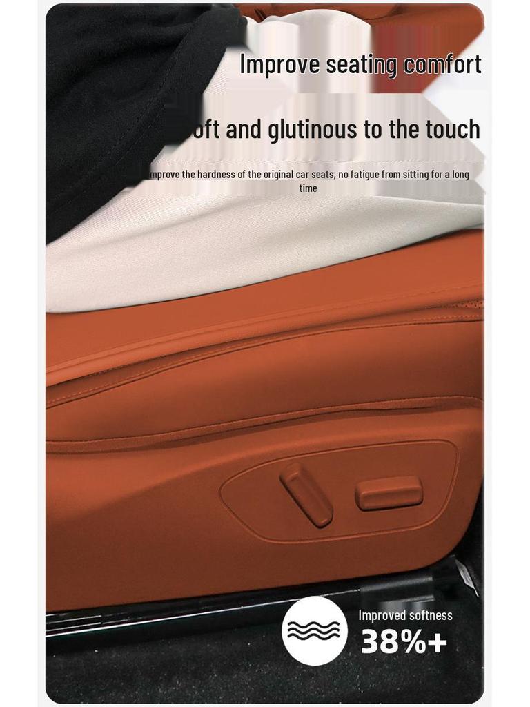 Changan Deep Blue S05 Seat Cushion - Original Car Color, Breathable, Four Seasons Comfort.