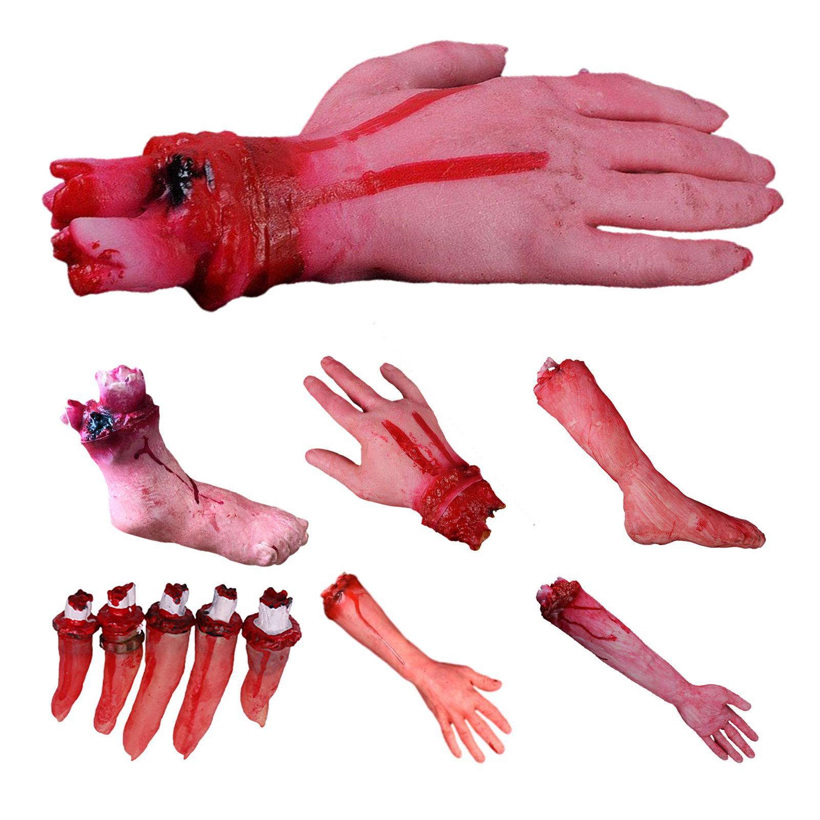 

Реквизит для украшения Хэллоуина, Дома с привидениями, Целые люди и игрушки, Протезы рук, Протез ноги