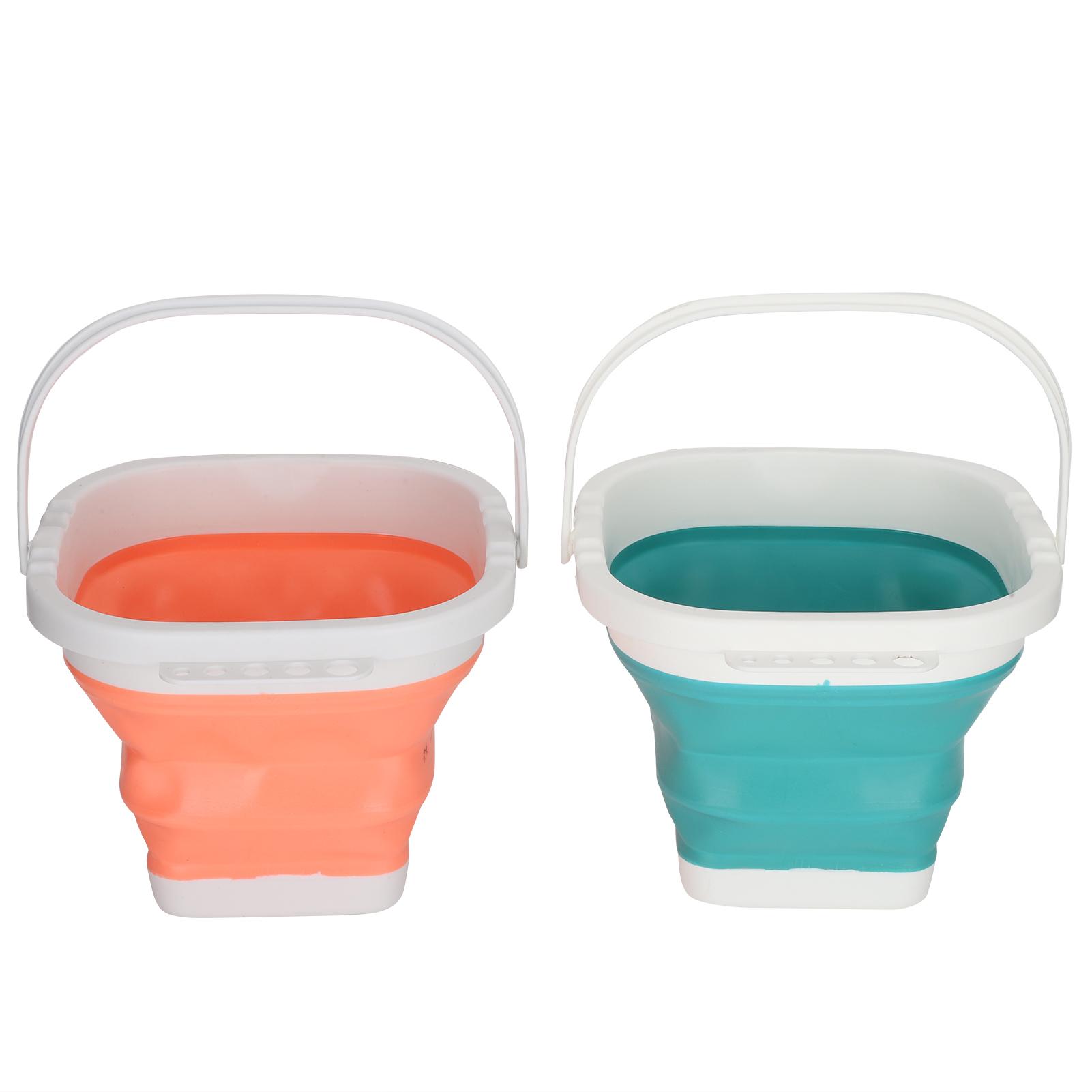 

2pcs Foldable Portable Paint Brush Washer Cleaner Multi Purpose Brush Washing Bucket