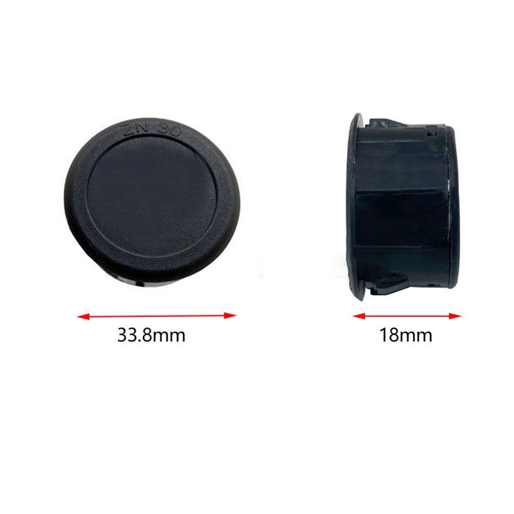 1PCS DC4-100V DC LED Digital Display Car Round Two-wire Voltmeter Tester Panel