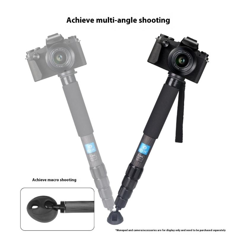 AntiSlip Rubber Tripods Foot Pad 3/8 Screw Universal Adapter for Enhances Camera Stability On Uneven Surfaces