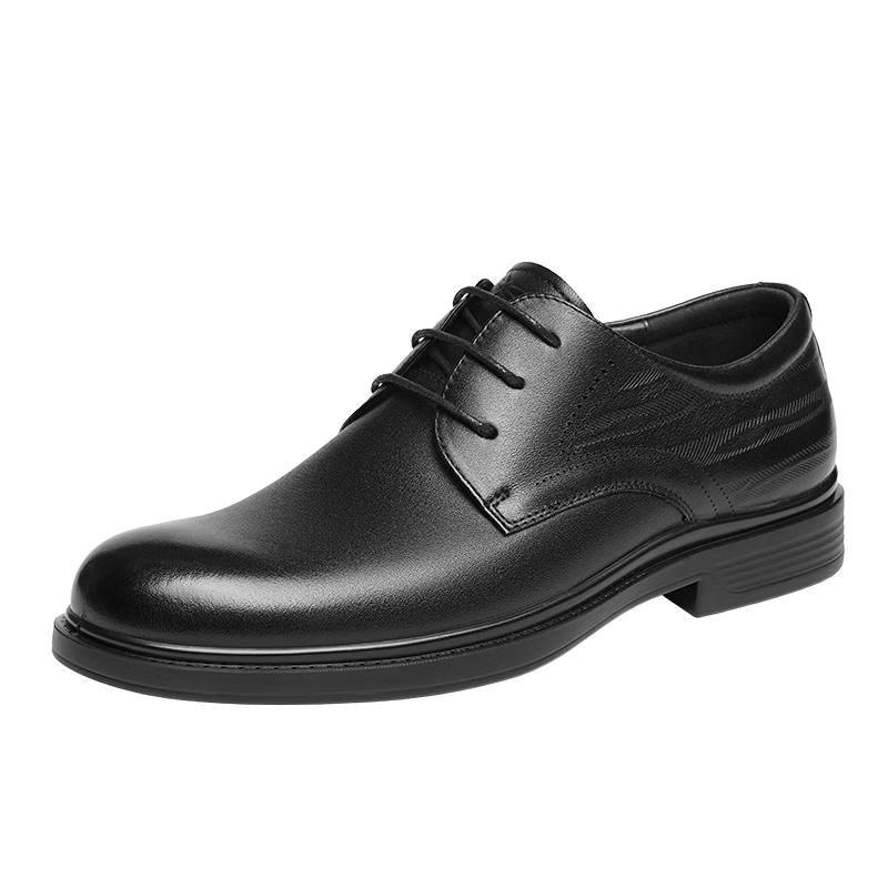 Red Dragonfly Men s Leather Business Formal Derby Shoes EU 40