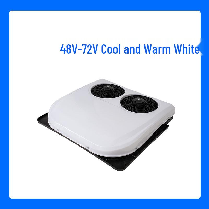 Vehicle-Mounted 12V/24V Roof Air Conditioner for Trucks, Vans, Cars – Cooling & Heating, High Configuration, Variable Frequency