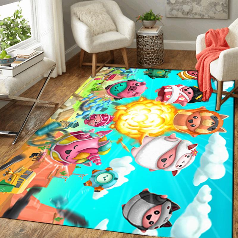 Super Rolling Heroes Deluxe Rug Floor Mat for Living Room or Bedroom Soft and Comfortable Carpet a Gift for Birthday and Holiday.FFFDT1012364