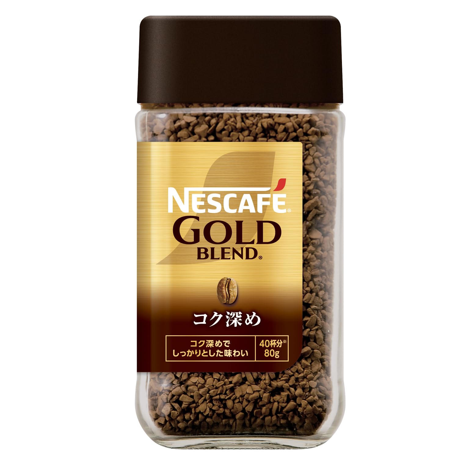 Nescafe Gold Blend Rich Flavor Bottle 80g 40 servings Black Coffee Instant