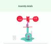 Children's Educational Science DIY: Wind Speed & Direction Experiment Model