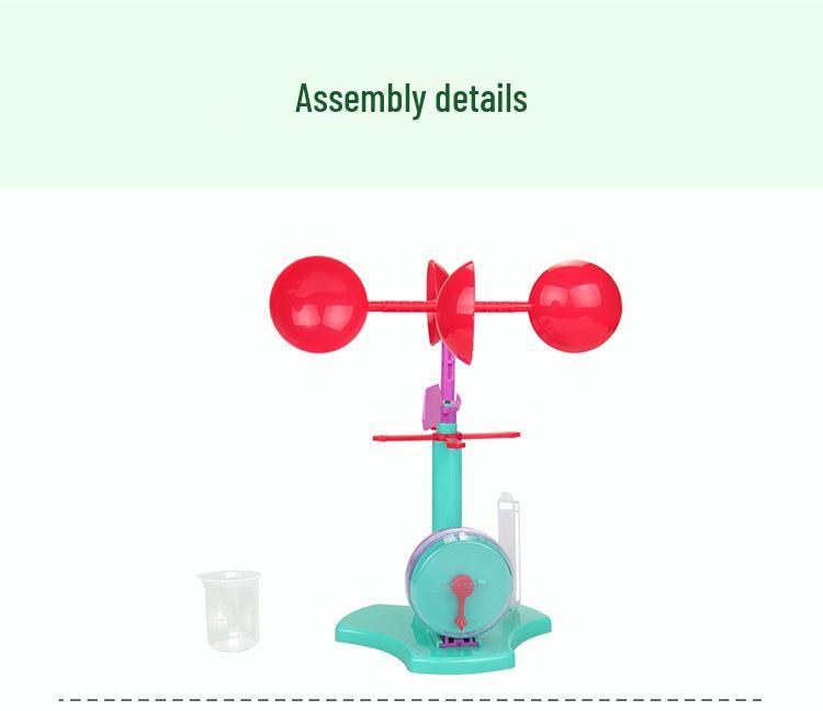 Children's Educational Science DIY: Wind Speed & Direction Experiment Model