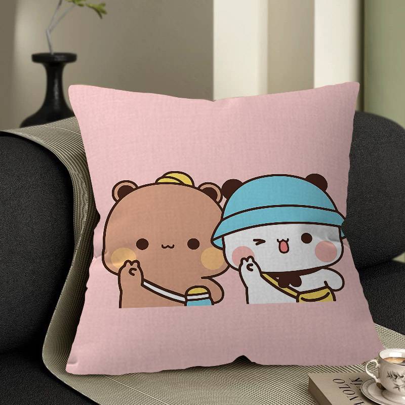 Bubu And Dudu Pillow Anime Pillow Sofa Bed Head Pillow Cover Cushion Cover 45X45 Cm Fashion