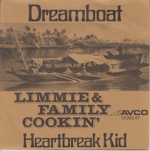 

7inch Record LIMMIE & FAMILY COOKIN - Dreamboat 13083AT AVCO 1973 Germany Soul/Funk Used