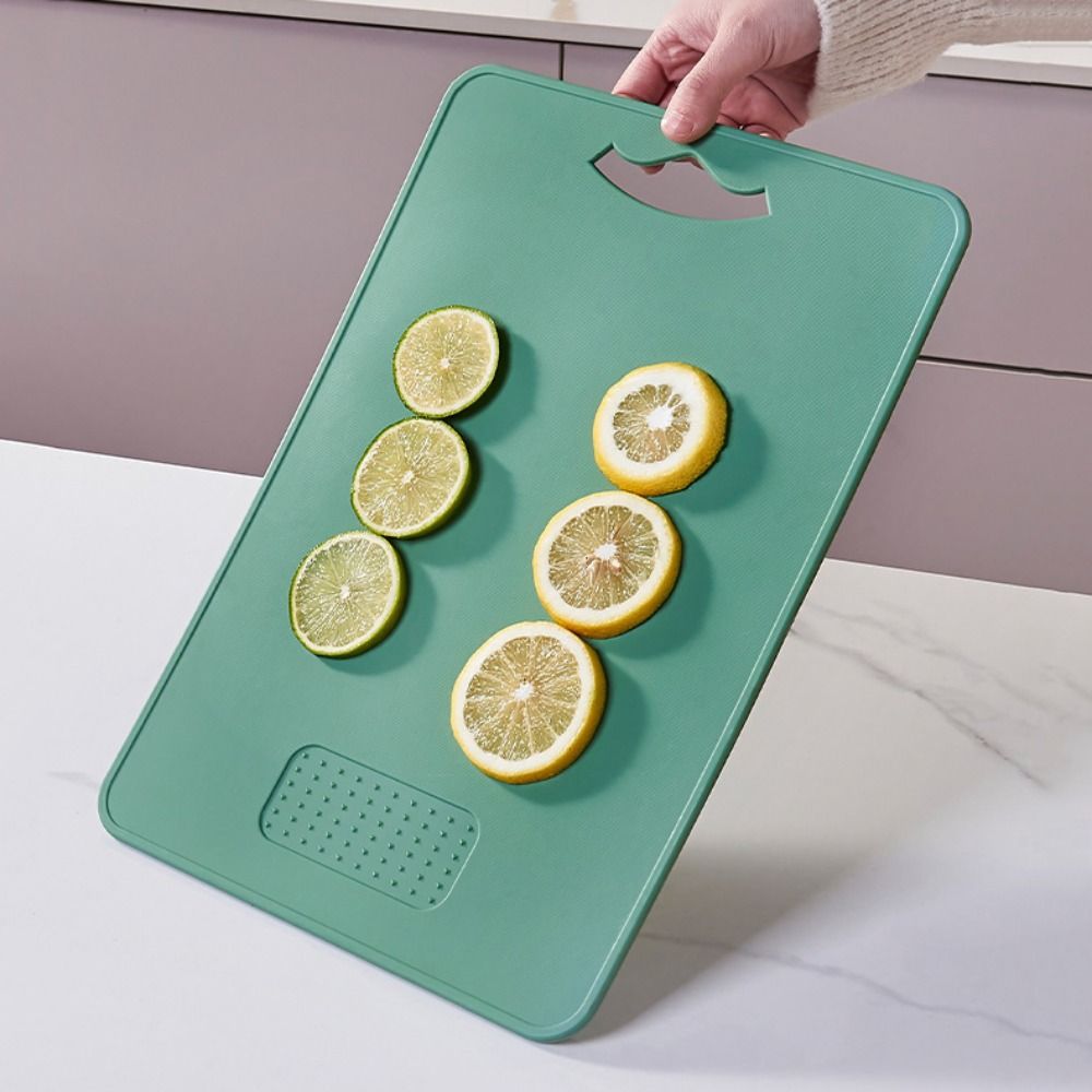 Anti-Mold Kitchen Chopping Block Flexible Non-Slip Cutting Mat Thickened TPU Cutting Board Fruit