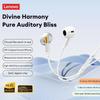 NEW Lenovo Y102 Wired Earphones 3.5mm USB Type C In-Ear Wired Earbuds HiFi Stereo Music Headset with Mic Noise Canceling