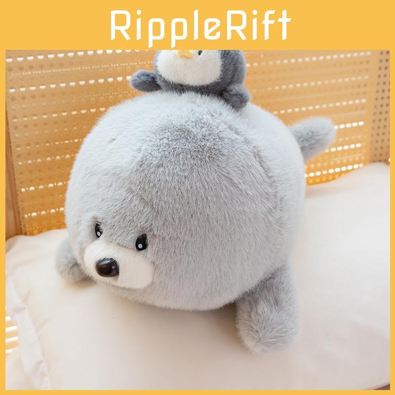 Cuter Sea Lion Animal Dolls With Penguin Design On Top Of The Head For Kids Gift