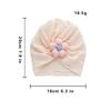 New Children's Head Jewelry Baby Breathable Mesh Hat Baby Five-petal Flower Sweet Fetal Hat Batch