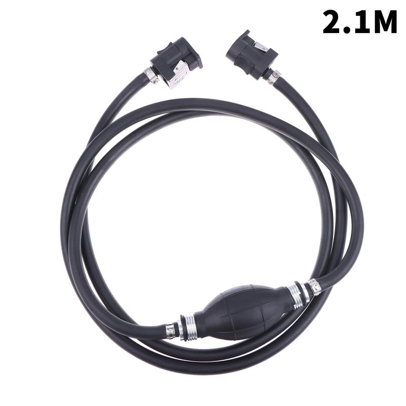 2.1/3.1M Outboard Motor Fuel Line Kit For Boat Engine 8mm Fuel Hose Assembly Marine Accessories