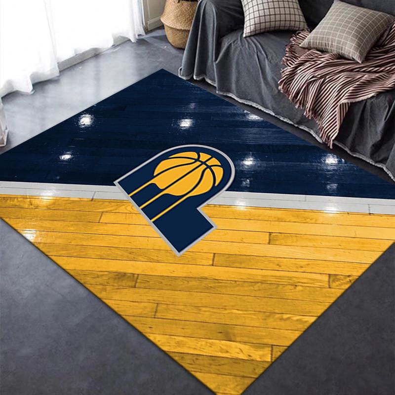 Indiana Pacers Carpet Rug for Living Room Bedroom Home Sofa Decoration,Kids play Non-slip Floor Mat