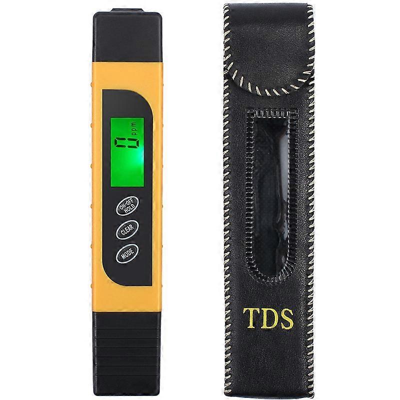 Digital TDS Tester Pen Portable Water Quality TDS EC & Temperature Meter Purity Meter TEMP PPM Test Thermometer