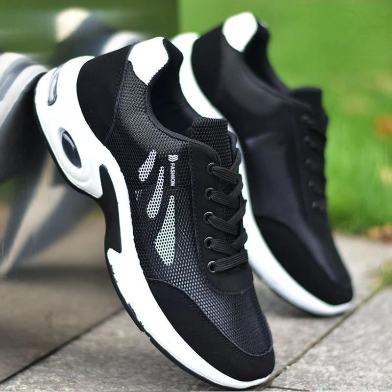 Nový trend Ležérní Tenisky Mužské Odpružení Venkovní Běh Pánské Boty Protiskluzové Sportovní Pánské Boty Velká velikost 38-47 Zapatillas Hombre