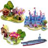 Kids 3d Puzzle Paper Diy Creative Building Toy Intelligent Learning Game
