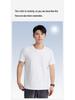 Men's 80s Mulberry Silk Modal Short Sleeve T-shirt - Crew Neck, Breathable, Cool for Spring/Summer/Autumn