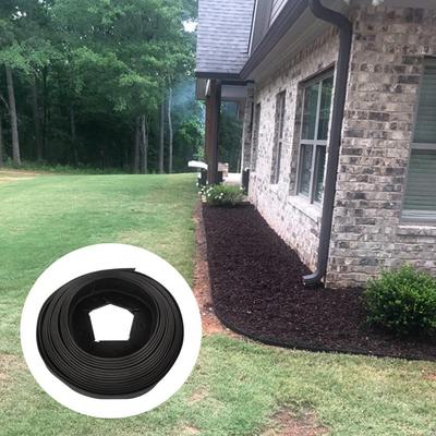 1 Set Landscape Edging  Practical Sturdy Garden Paths Border Landscape Edging  L-shaped Lawn Fence