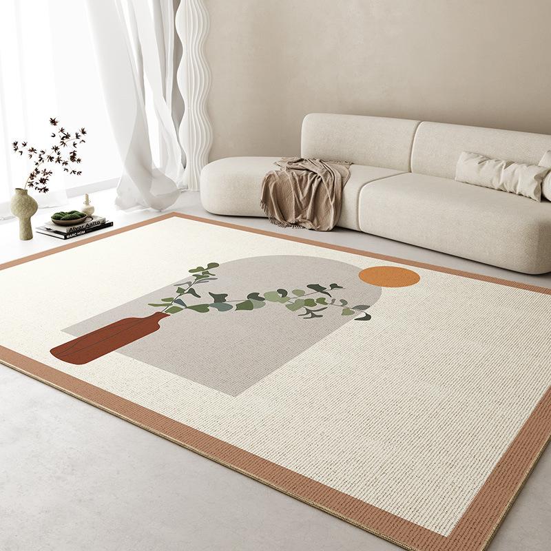 1PC Living Room Ins Style Crystal Velvet Coffee Table Blanket Room Bedroom Non-Slip Bed Blanket Sofa Floor Mat Home Decor
