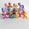 Complete Set Magical Of 12 Pvc Polly Princess Figurines Ideal For Kids Parties And Cake Models