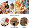 1Pc Outdoor Cookware Portable Oxford Cloth Storage Bag for Camping and Kitchenware Storage