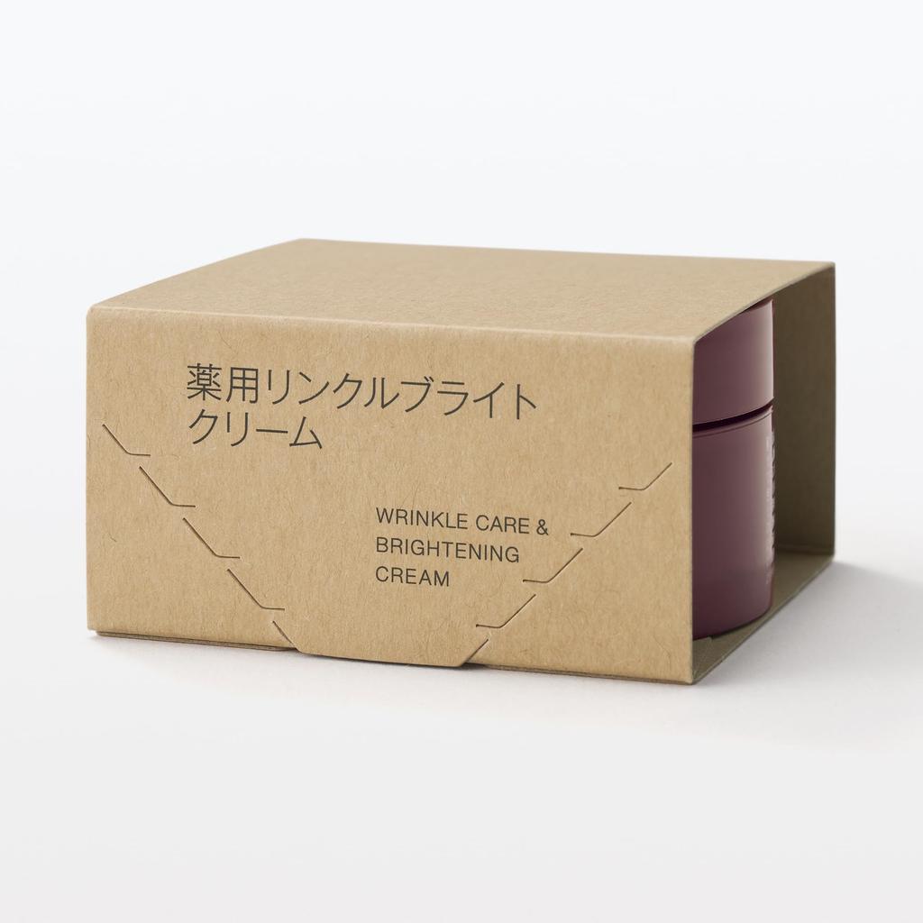 MUJI Medicated Wrinkle Bright Cream 45g OAQ65A4A